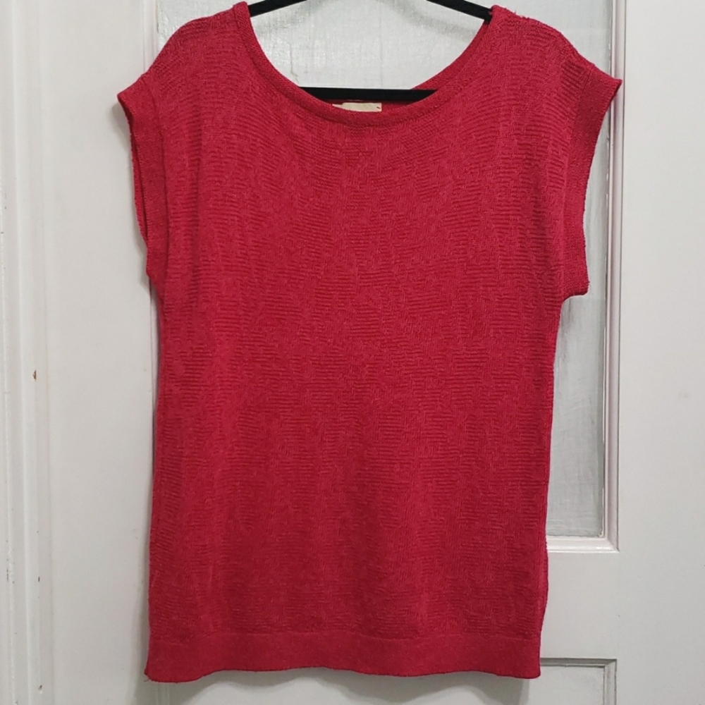 Vintage Blake by Devon Pink Sleeveless Sweater